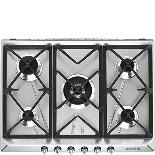 Die beste Smeg-Gaskochfeld Smeg SR975XGH Gaskochplatte, Edelstahl 2026 Test Bestseller Smeg-Gaskochfeld Smeg SR975XGH Gaskochplatte, Edelstahl