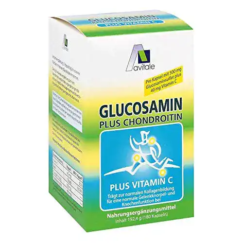 Die beste Glucosamin Avitale 500 mg Chondroitin 400 mg Kapseln, 180 Stück 2026 Test Bestseller Glucosamin Avitale 500 mg Chondroitin 400 mg Kapseln, 180 Stück