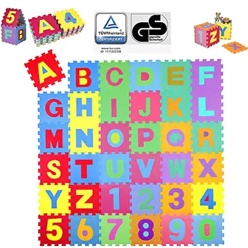 Buchstaben-Puzzle KIDUKU ® 86 teilige Puzzlematte
