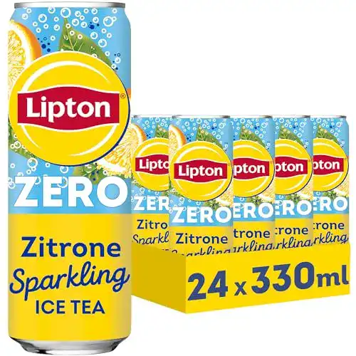 Lipton-Eistee LIPTON ICE TEA Sparkling Zero, 24 x 0.33l