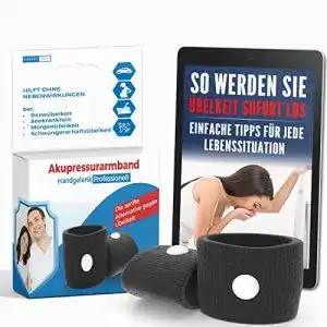 Mittel gegen Seekrankheit Health Press Akupressur Armband