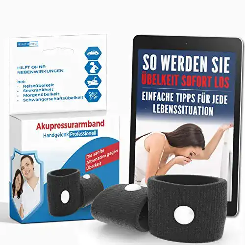 Die beste Mittel gegen Seekrankheit Health Press Akupressur Armband 2026 Test Bestseller Mittel gegen Seekrankheit Health Press Akupressur Armband