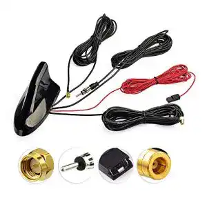 Haifischantenne Eightwood DAB/DAB+ Antenne, Extension Kabel