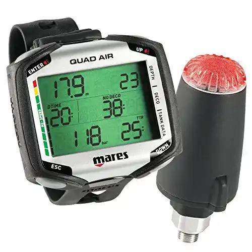 Tauchcomputer mit Sender Mares Quad Air mit Sender