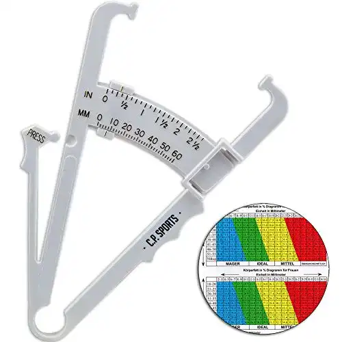 Caliper-Zange C.P.Sports Körperfettmessgerät Fat Caliper