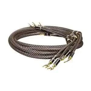 High-End-Lautsprecherkabel Dynavox Black Line, Paar, Länge 3m
