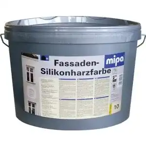 Silikonharzfarbe MIPA Fassadenfarbe, 10Ltr.