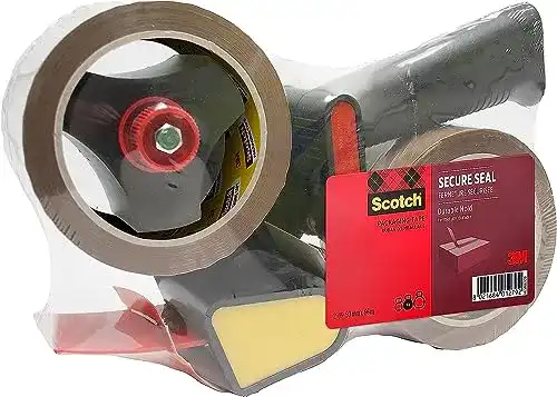 Paketbandabroller Scotch 3M für Paketklebeband + 2 Rollen