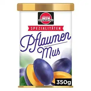 Pflaumenmus Schwartau Spezialitäten, (6 x 350 g Dose)