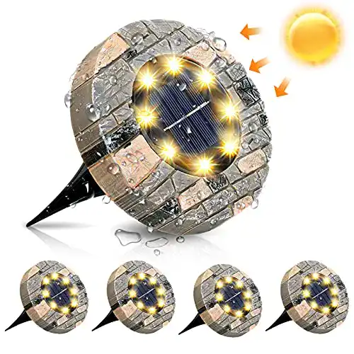 Solar-Bodenleuchten GLIME Solarleuchten, Solar Bodenleuchte 4er