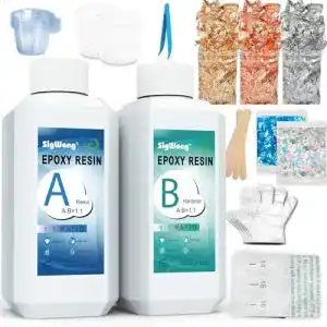 Epoxidharz SigWong mit Härter 520ml/541g Set glasklar Gießharz