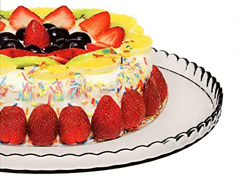 Tortenplatte Pasabahce 10345, Kuchenplatte, Cupcake Platte, Serie