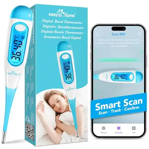 Basalthermometer Easy@Home Fruchtbarkeitsthermometer LCD