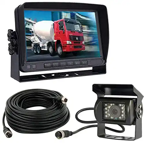 Rückfahrkamera mit Kabel xinyida 4Pin 17,8cm (7 Zoll) TFT LCD HD