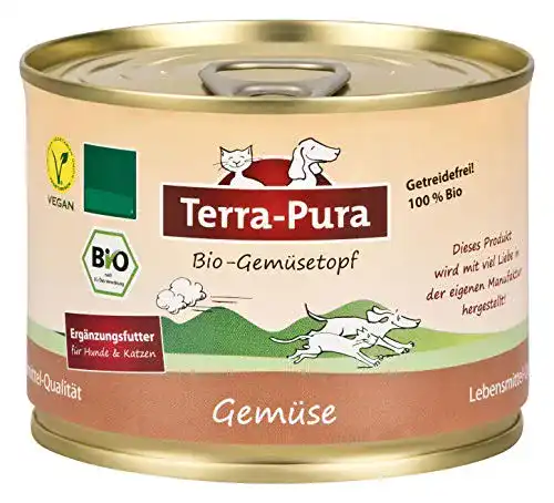 Hundefutter Terra Pura Bio-Hundenassfutter Gemüsetopf, 24er