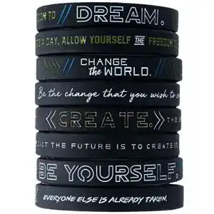Silikonarmband 11thGear, 4 Armbänder
