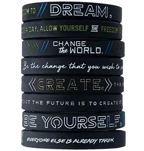 Silikonarmband 11thGear, 4 Armbänder