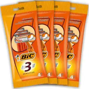 Bic-Rasierer BIC 3 Sensitive, 16 Einwegrasierer mit je 3 Klingen