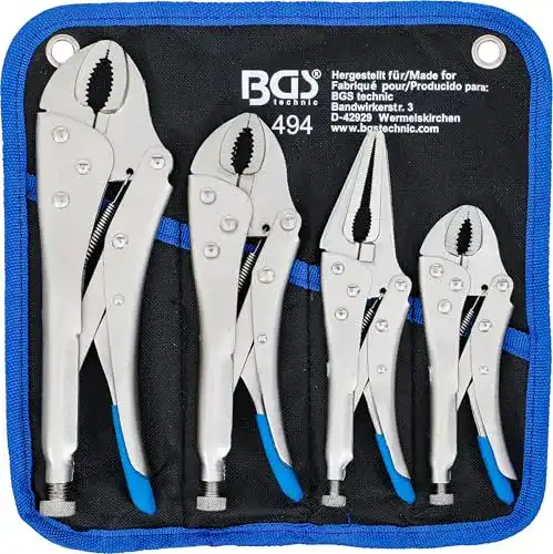 Die beste Gripzange BGS 494 | n-Satz | 4-tlg. | 140 / 185 / 220 mm | Langbeck- 2026 Test Bestseller Gripzange BGS 494 | n-Satz | 4-tlg. | 140 / 185 / 220 mm | Langbeck-