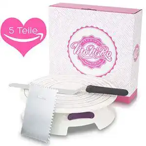 Tortendrehteller MoNiRo Tortenplatte drehbar, 30 cm Drehteller