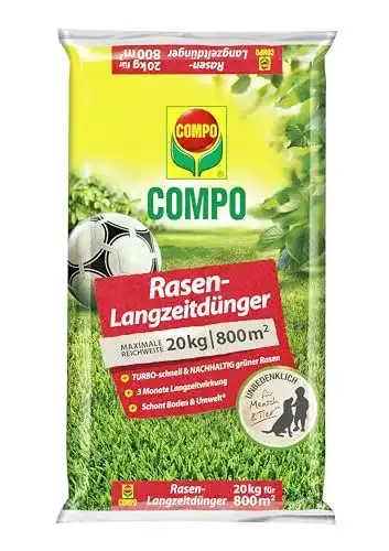 Compo-Rasendünger Compo Rasen-Langzeitdünger, 20 kg