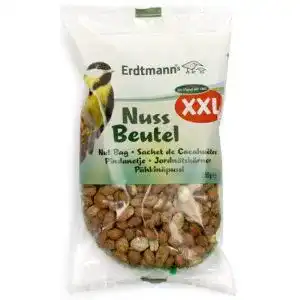 Erdtmann-Vogelfutter Erdtmanns Nussbeutel XXL, 250 g