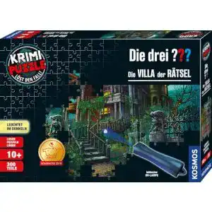 Puzzle Kosmos 697976 – Krimi : Die drei ??? – Die Villa der Rätsel