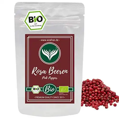 Rosa Pfeffer Azafran BIO Rosa Beeren Pfeffer ganz – Körner 250g