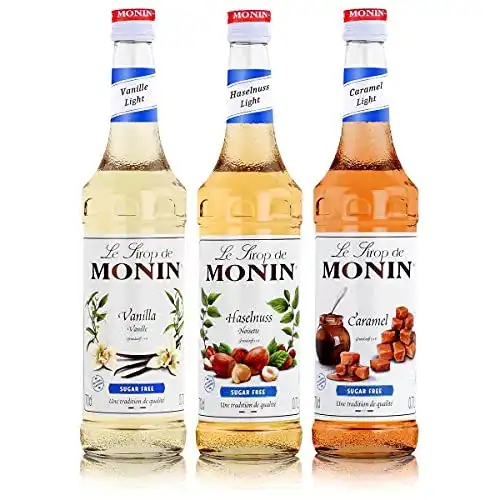 Kaffeesirup MONIN Light Set 3 x 0.7l Flaschen