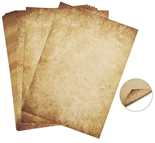 Vintage-Papier ABSOFINE 60 Blatt Briefpapier beidseitig 100g