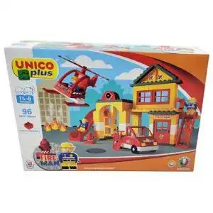 Unico-Plus Unico Plus Feuerwehrstation Bausteine