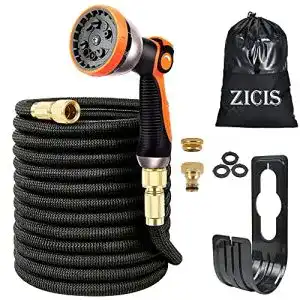 Flexibler Gartenschlauch ZICIS 30M, 8 Funktion Handbrause