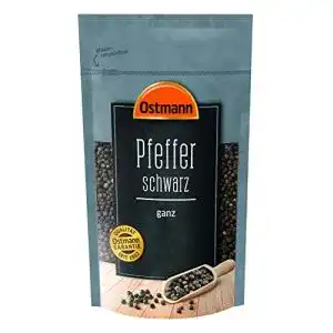 Schwarzer Pfeffer Ostmann Gewürze, ganz 250 g