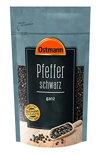 Schwarzer Pfeffer Ostmann Gewürze, ganz 250 g