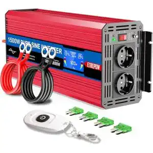 Wechselrichter 1.500 W ETREPOW 12v Auf 230v Reiner Sinus