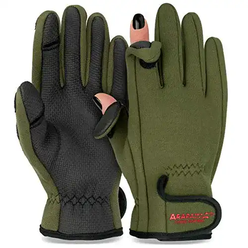 Angelhandschuhe ARAPAIMA FISHING EQUIPMENT Thermo ‘Spin’ | Neopren Angel Handschuhe