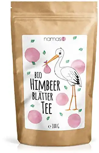 Früchtetee NamasTee Himbeerblättertee BIO 100g, naturbelassen