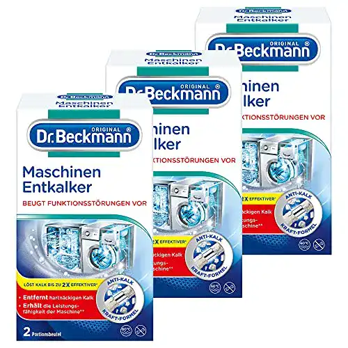 Waschmaschinen-Entkalker Dr. Beckmann Maschinen Entkalker 3er
