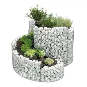 Kräuterspirale bellissa Gabionen-“Die Kleine”- 95605 – Steinkorb-