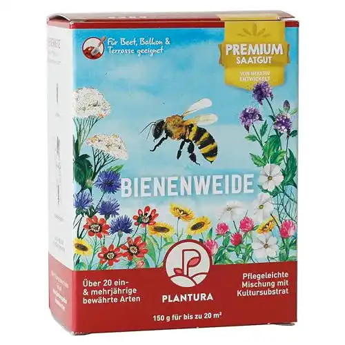 Bienenweide Plantura, ein- & mehrjährige Saatgut-Mischung