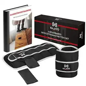 Gewichtsmanschetten NAJATO Sports Gewichtsmanschette [2er Set]
