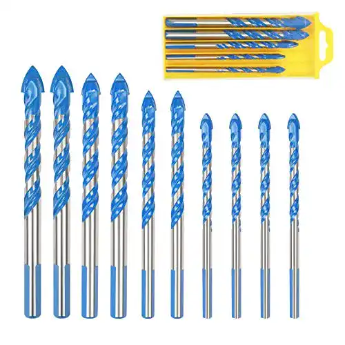 Universalbohrer ZoomSky 10tlg Fliesenbohrer Set