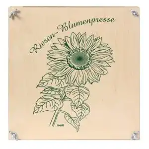 Blumenpresse Bartl 101669 aus Holz 30 cm x 30 cm