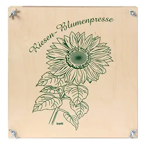 Blumenpresse Bartl 101669 aus Holz 30 cm x 30 cm