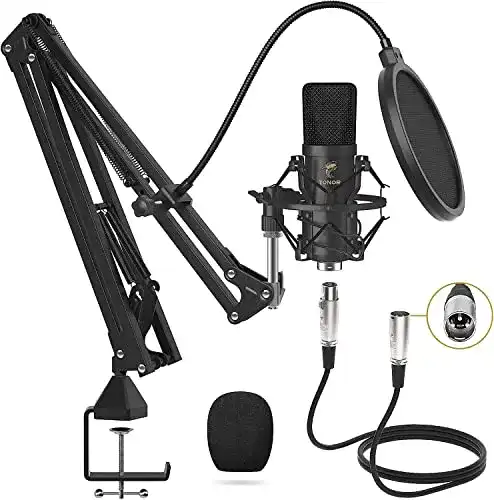 Die beste Tonor-Mikrofon TONOR XLR Nierencharakteristik Kondensator 2026 Test Bestseller Tonor-Mikrofon TONOR XLR Nierencharakteristik Kondensator