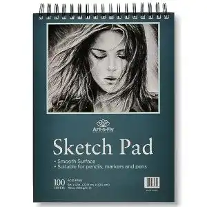 Marker-Papier Art-n-Fly Zeichenblock 100 Blatt Skizzenbuch A4