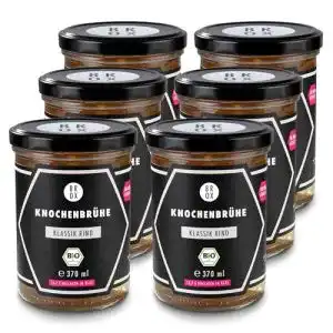 Knochenbrühe Brox BIO-Rind, 6x370ml, 100% Bio