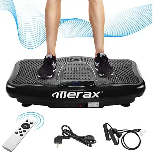 Die beste Vibrationsplatte 150 kg Merax Vibrationsplatte mit leisem Motor 2026 Test Bestseller Vibrationsplatte 150 kg Merax Vibrationsplatte mit leisem Motor
