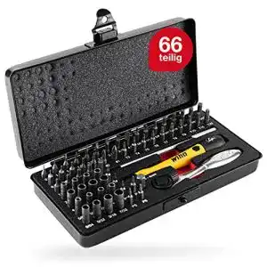 Wiha-Bits Wiha Micro Bit Set 65-tlg. inkl. Aufbwahrungsbox (39971)