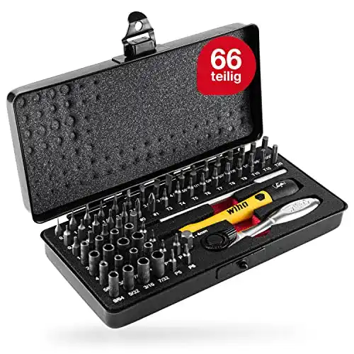 Wiha-Bits Wiha Micro Bit Set 65-tlg. inkl. Aufbwahrungsbox (39971)